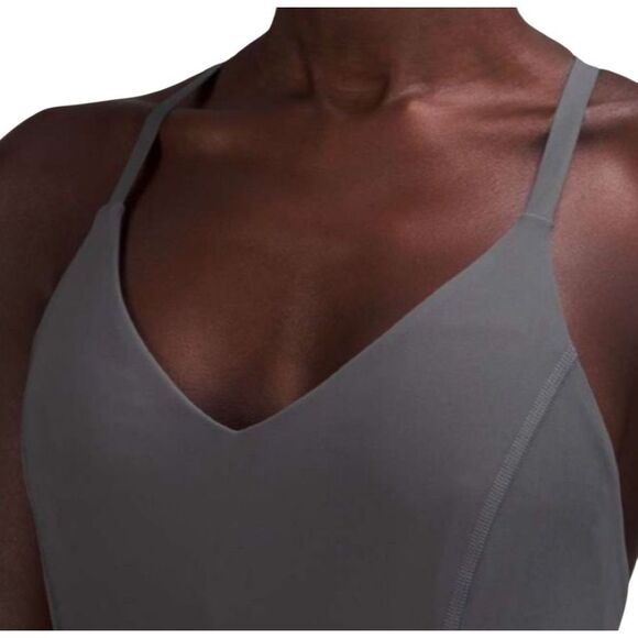 Size 6 Lululemon lab Nulux and Mesh One-Piece 8" Anchor - Picture 12 of 16